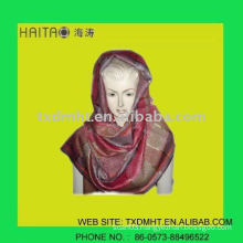fashion golden thread shawl for trendy ladies